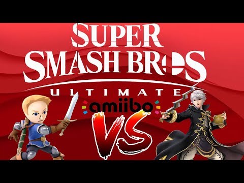 Ultimate Amiibo Tournament 1 - Mii Swordfighter VS Robin (Round 1)