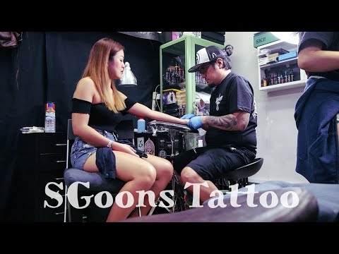 MY FIRST TATTOO😎 | SGOONS TATTOO and PIERCING SHOP | LUCKY PLAZA (2019)