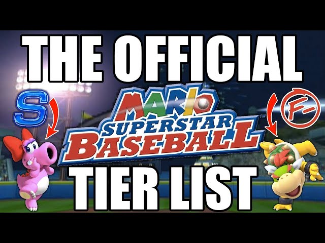The Ultimate Mario Superstar Baseball Tier List
