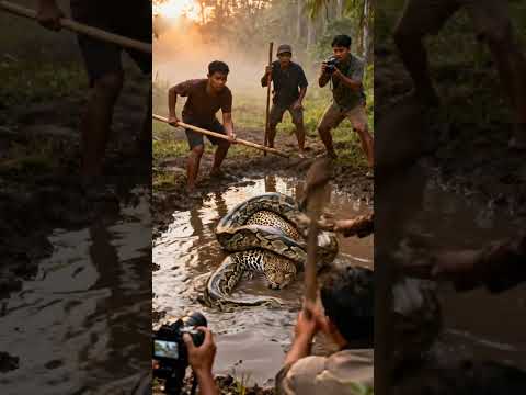 인간이 덫에 걸린 치타를 구할 수 있을까? Can humans save the trapped cheetah? #치타구조 #구조작전 #비단뱀 #인간대구조 #야생동물 #동물구조