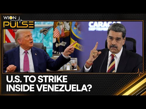 US-Venezuela Tensions: US Covert Operation Vessel Spotted in Caribbean | WION Pulse
