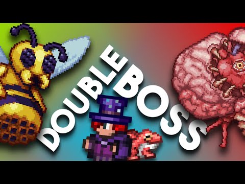 Terraria - DOUBLE BOSS Challenge! PART 1 (Legendary Mode, 1.4.3)