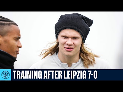 POST-LEIPZIG COOL DOWN! | Manchester City Training!