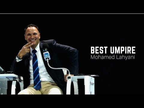 Tennis. One of the best umpire - Mohamed Lahyani