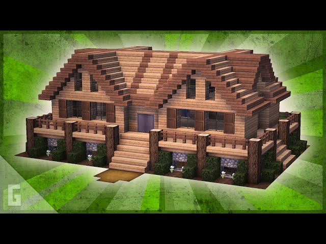 20+ Cool Minecraft Spruce Wood House Ideas+ & Tutorial