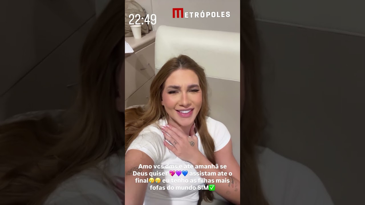 Virgínia atualiza estado de saúde da filha e Maria Alice manda recado venham me visitar