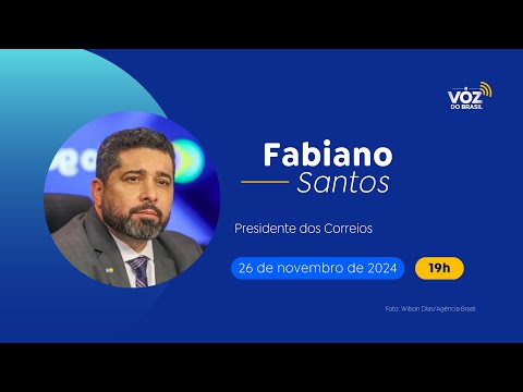 FABIANO SILVA DOS SANTOS, PRESIDENTE DOS CORREIOS