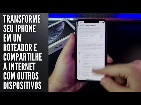 Transforme seu iPhone em um roteador e compartilhe a internet com outros dispositivos