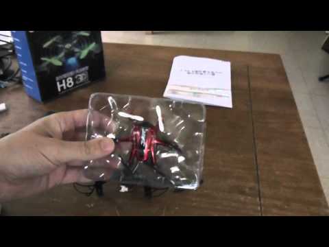 Eachine H8-3D Unboxing, quick analysis and antenna mod (Courtesy Banggood) - UC_aqLQ_BufNm_0cAIU8hzVg