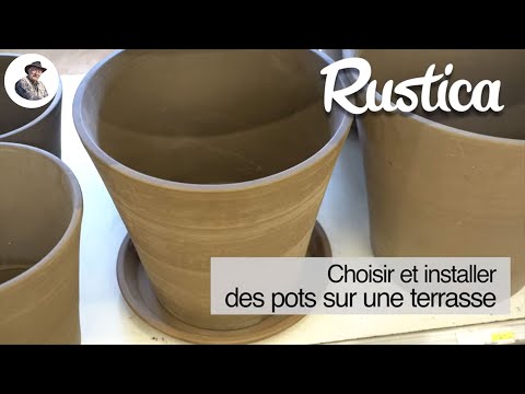 Choisir et installer des pots sur une terrasse ou un balcon