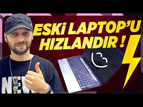 Takılıp Donan Eski Laptop'u Hızlandırdım! Şimdi Uçma Zamanı!