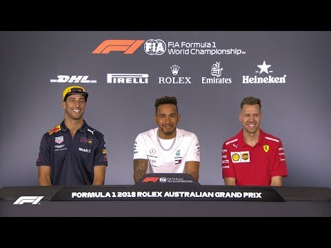 2018 Australian Grand Prix: Pre-Race Press Conference