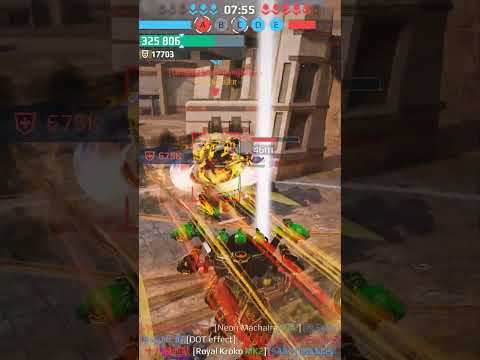 WR - UE Typhon UE Storm Destroys Vector | War Robots