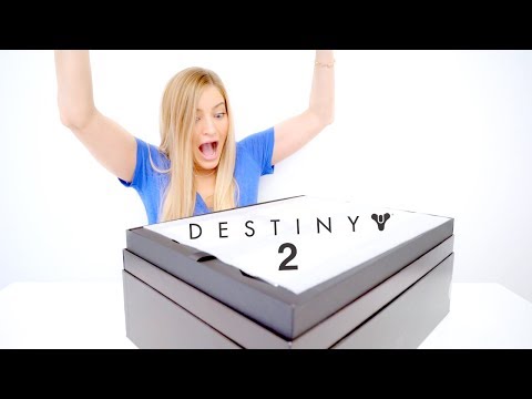 Destiny 2 Collectors Edition Unboxing! - UCey_c7U86mJGz1VJWH5CYPA