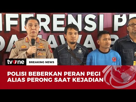 Pegi Alias Perong Gelengkan Kepala Saat Polisi Jelaskan Perannya Pada