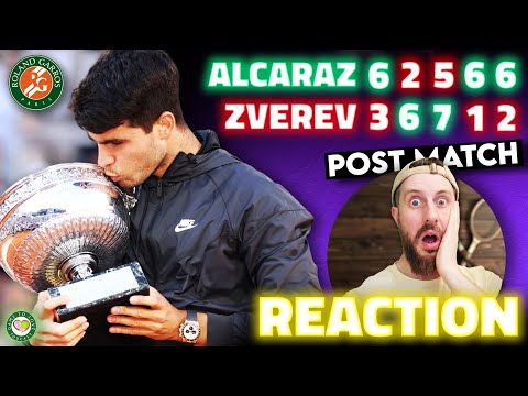 Carlos Alcaraz WINS Roland Garros 2024 🏆 | Post Match Reaction