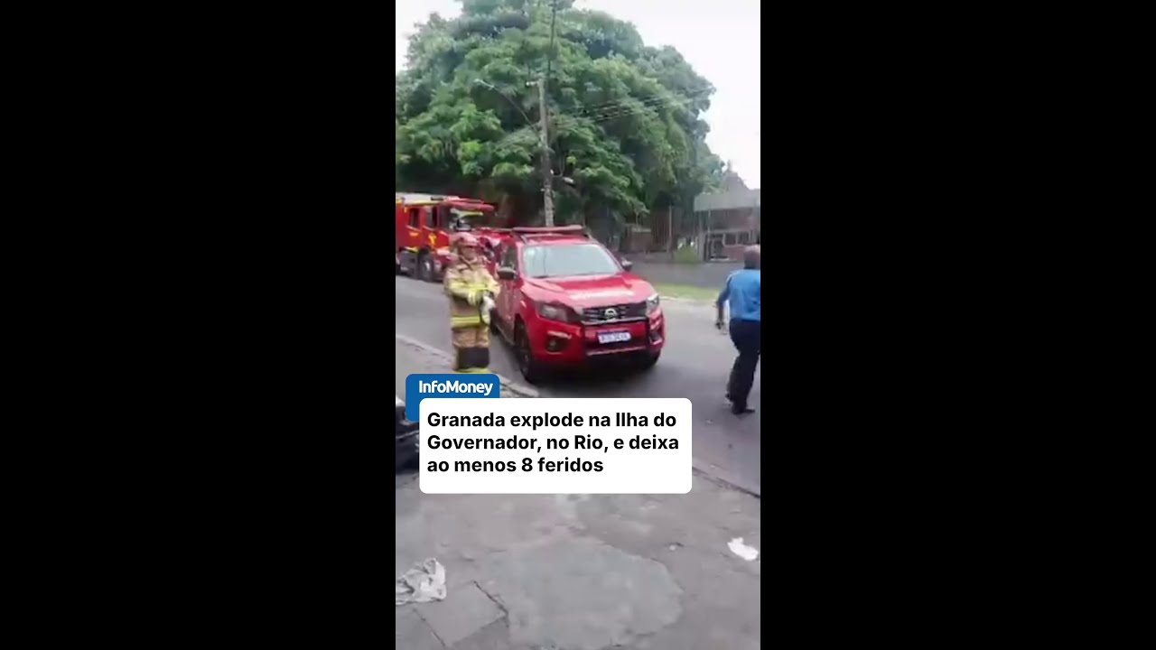 Granada explode na Ilha do Governador e deixa feridos