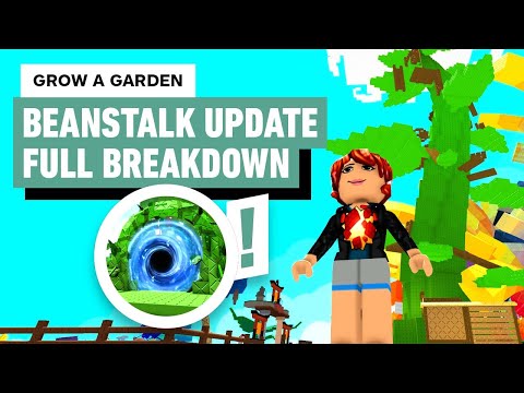 Grow a Garden - Beanstalk Update FULL Breakdown (Jack, Giant & Golden Goose!)
