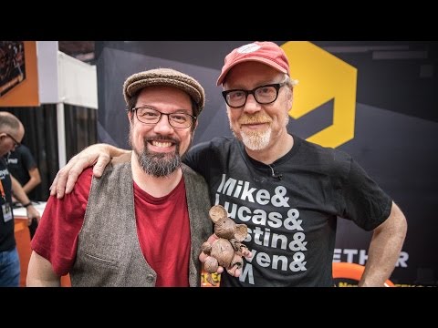 Adam Savage Meets Mouse Guard Creator David Petersen! - UCiDJtJKMICpb9B1qf7qjEOA