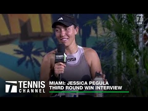 Jessica Pegula: 2023 Miami Third Round Win Interview