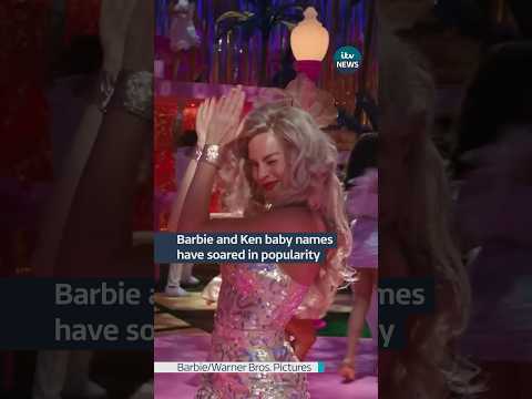 Do you know a Barbie? You might by 2024 #itvnews #barbie #ken #babynames