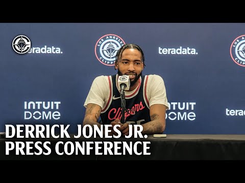 Derrick Jones Jr. – Media Day 2024 Press Conference 🎙 | LA Clippers