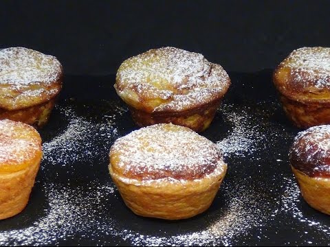 Receta Pasteles de Belém o pasteles de nata - Recetas de cocina, paso a paso, tutorial - UC5ONfXPjWgqElh0NZaRJ1tg