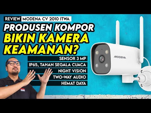 Kamera Keamanan Ringkas, Tahan Cuaca, Mudah Digunakan – Review MODENA CV 2101 ITWA