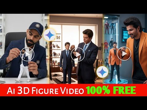 Instagram Trending Ai 3D Video Kaise Banaye | Instagram trending 3D Model Video | Google Gemini