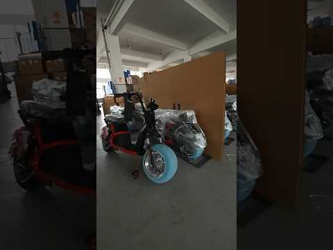 electric scooter factory #electricbike #wholesale #linkseride #eletricscooter #scootering