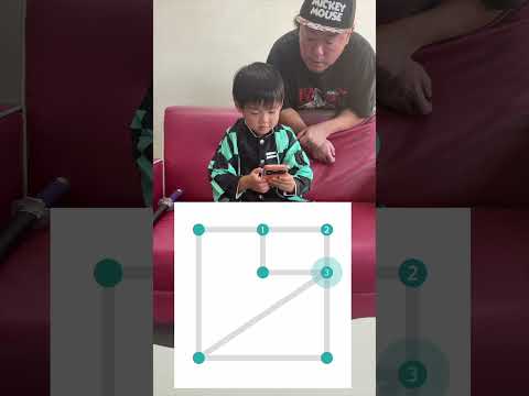 一筆書きチャレンジ🔥ぐるぐる描いてゴールできるかな？🎨