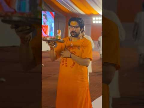 हनुमान जी की आरती में लीन बाबा बागेश्वर#viralvideo