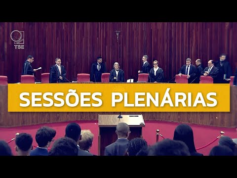 Sessões Plenárias do TSE voltam no dia 01/08