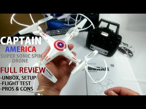 JINGZHI A3 Captain America Mini Drone Review - [Setup - Flight Test - Pros & Cons] - UCVQWy-DTLpRqnuA17WZkjRQ