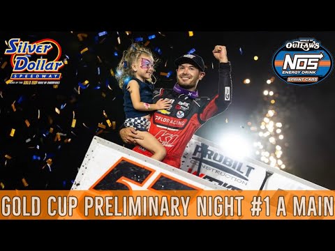 World of Outlaws NOS Energy Drink Sprint Cars | Silver Dollar Speedway | Sept. 7th 2023 | A MAIN - dirt track racing video image