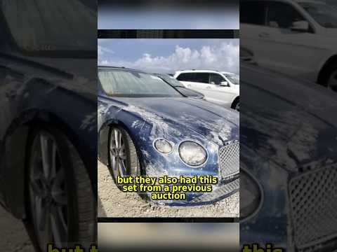 $250k Bentley Submerged in Muck RESOLD at Auction