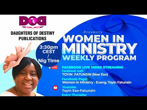 WOMEN IN MINISTRY WEEKLY PROGRAM - 23/12/2021 CHRISTMAS SPECIAL