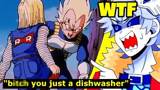 100% Blind Reaction to DBZA Vegeta vs Android 18. It BROKE Me.