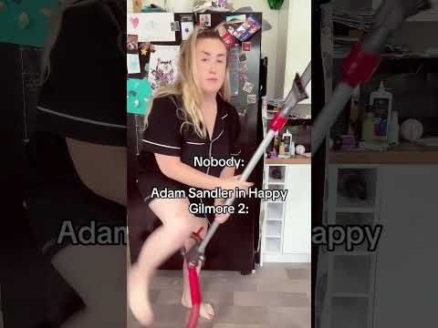 NO HAND SANITISER WAS CONSUMED IN THE MAKING OF THIS VIDEO #happygilmore #happygilmore2 #adamsandler