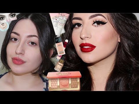 Cat Eyeliner & Red Lips Makeup | Melissa Samways - UCW6Y7bWm7MaJyJY2M0Zduig