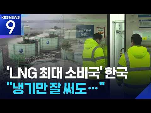 ‘냉기’도 에너지다…LNG만 잘 활용해도 영하80도 냉동 [에너지보고서] [9시 뉴스] / KBS  2026.07.30.