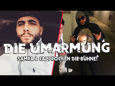 CAPITAL BRA hugs SAMRA on stage & announces BL3