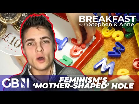 Feminism's 'mother-shaped HOLE' - 'SHAMEFUL' society 'forces' mothers to work