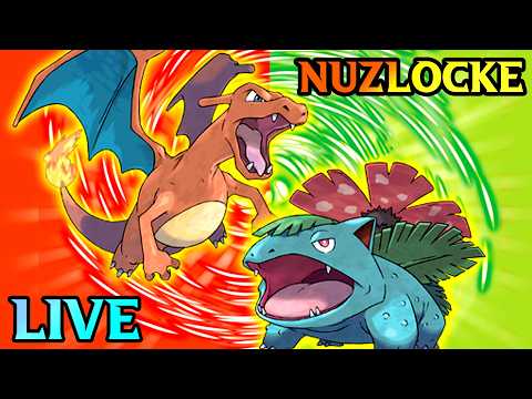 FIRST Nuzlocke (Rules In Description) Pokemon Fire Red Leaf Green Lavender Town Gameplay