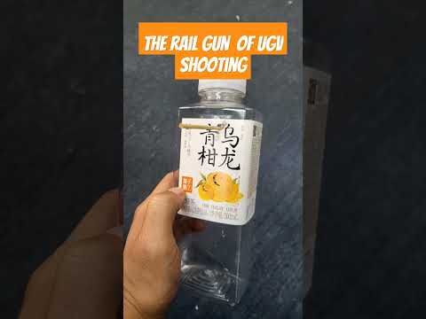 The rail gun of ugv shooting #robot #ugvrobot #gun #SHOOTING