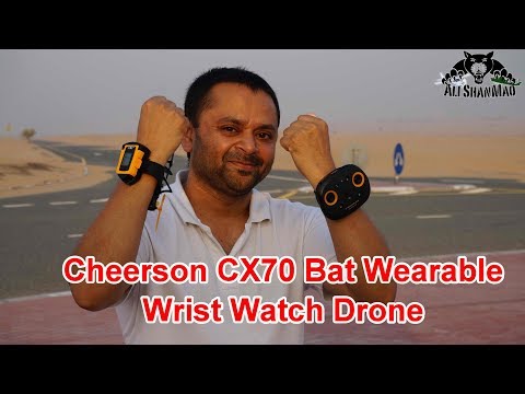 Wearable wristwatch drone Cheerson CX70 Bat - UCsFctXdFnbeoKpLefdEloEQ