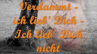 Matthias Reim - Verdammt, ich lieb' dich (lyrics)