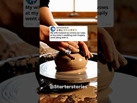 My wife insisted we renew our vows at my sister's wedding and I happily went along with it.