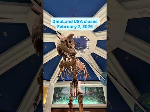 Last chance to ride DINOSAUR at Disney’s Animal Kingdom! DinoLand USA will close February 2, 2026