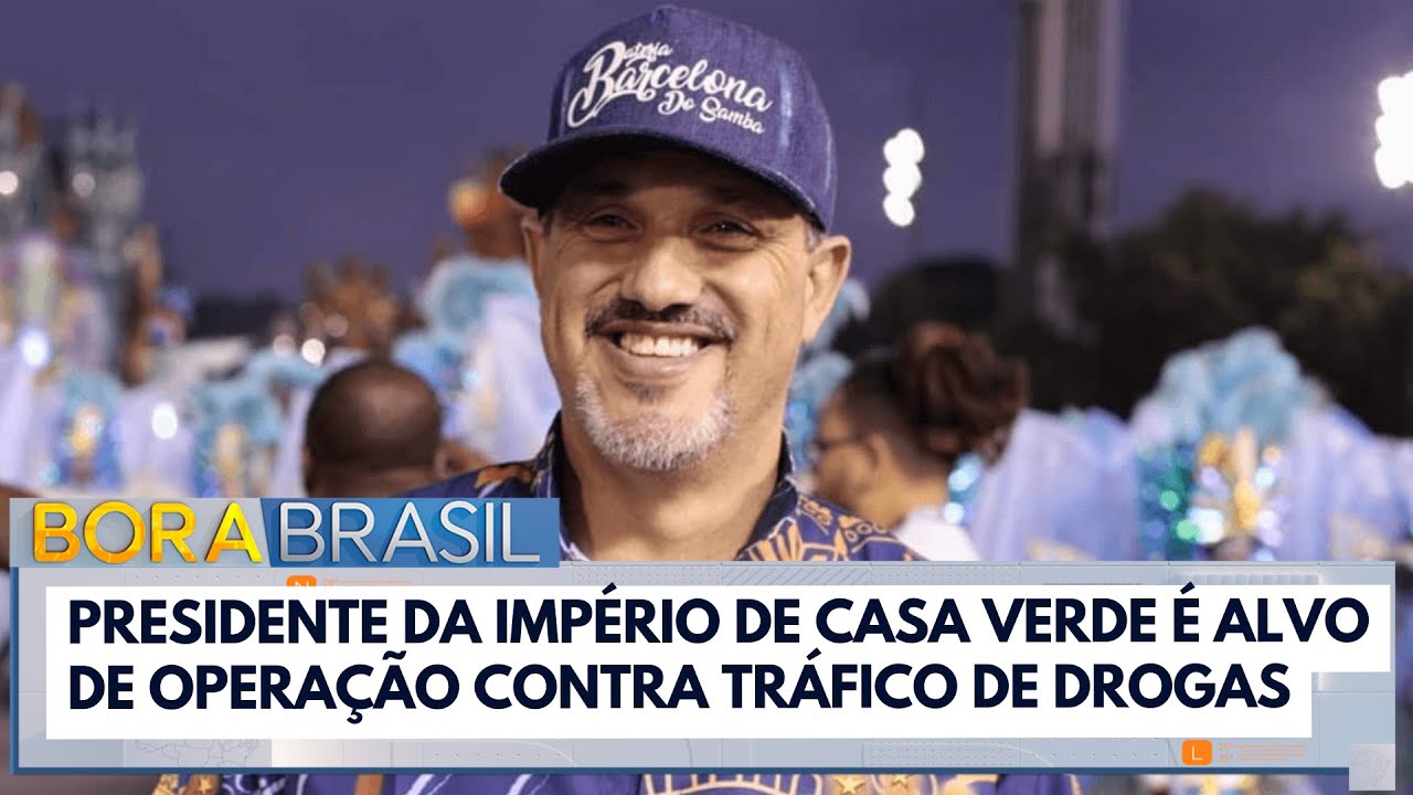 Presidente da Império de Casa Verde é alvo de operação contra tráfico internacional de drogas